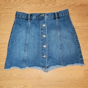 Forever 21 Denim Mini Skirt. 27" Waist